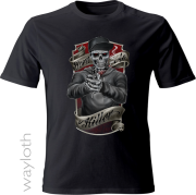T-Shirt Born as a Killer by Wayloth